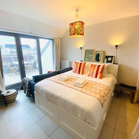 Charming Duplex In City Center With 2 Terraces - S6 Apartment Luxembourg